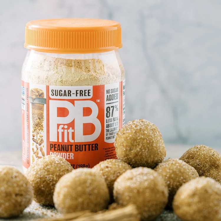 Keto PBfit Snickerdoodle Protein Balls