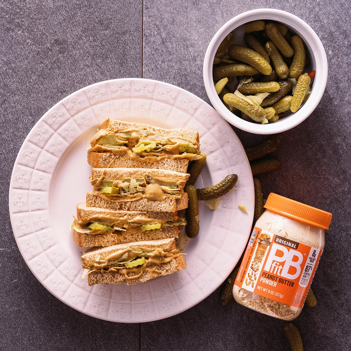 PB and Pickle Sandwich