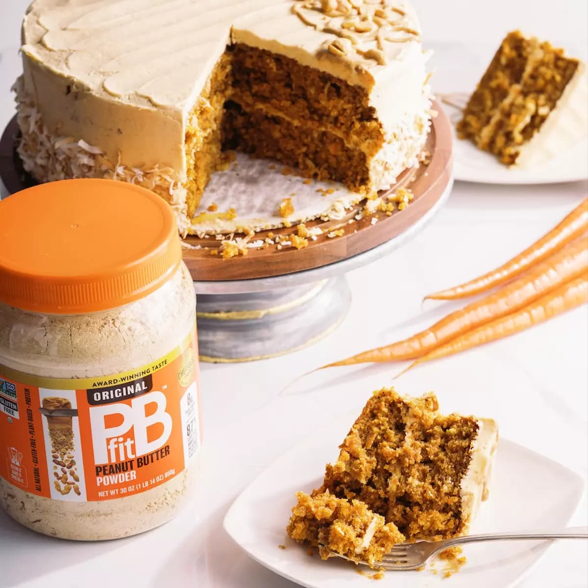 Peanut Butter Carrot Cake