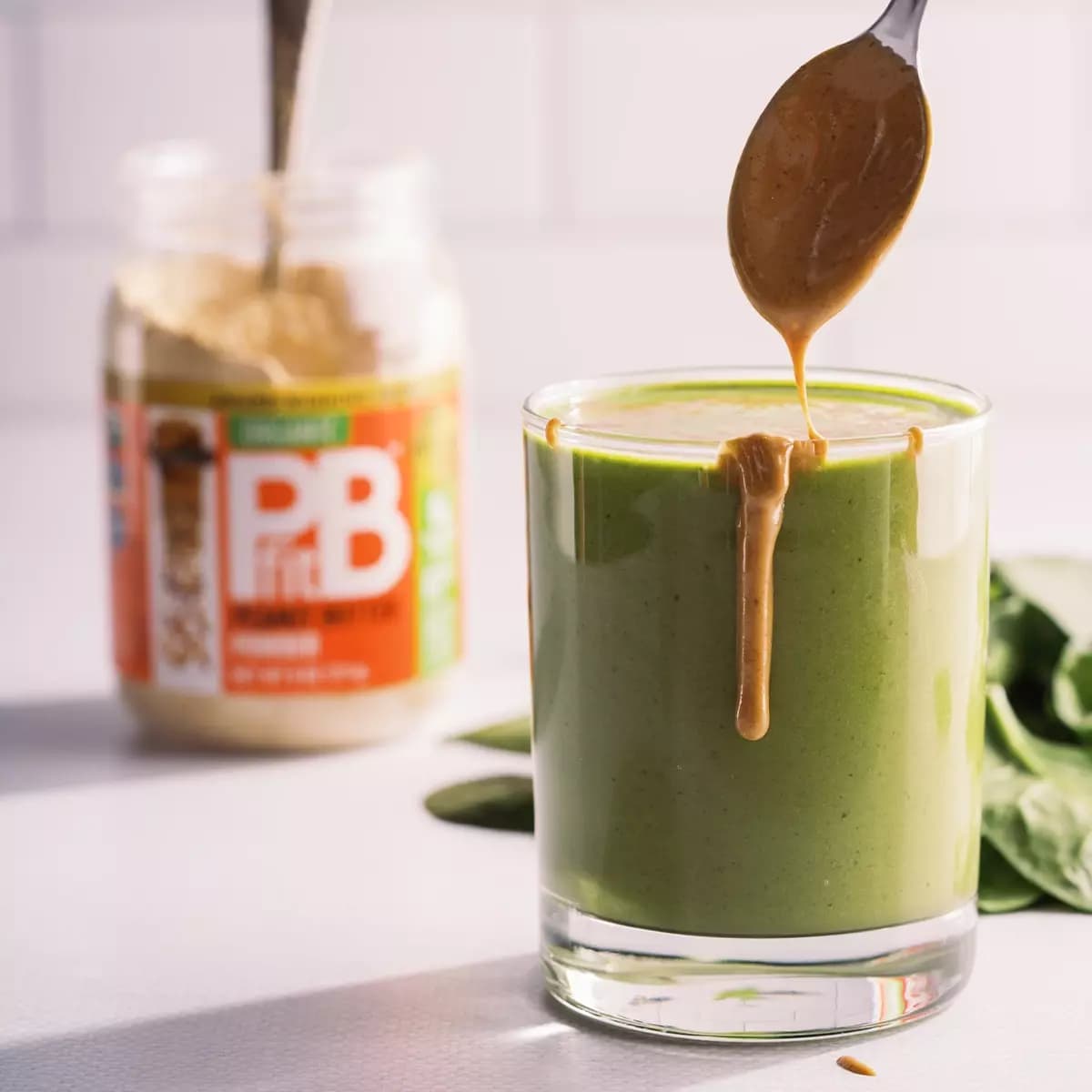 Peanut Butter Green Smoothie