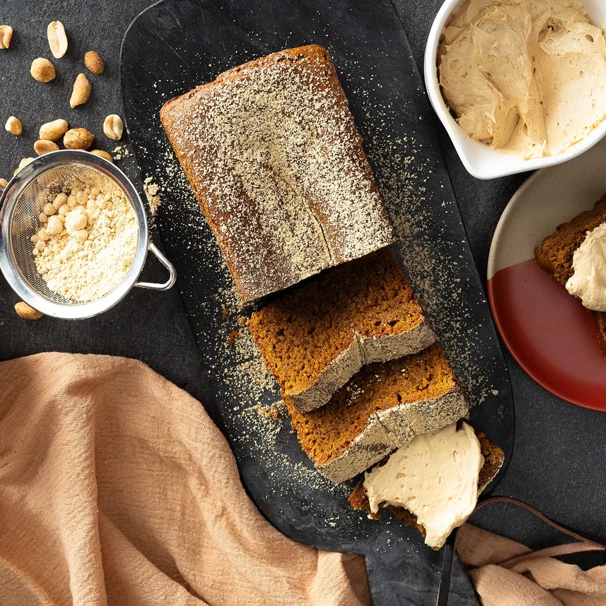 Peanut Butter Pumpkin Bread