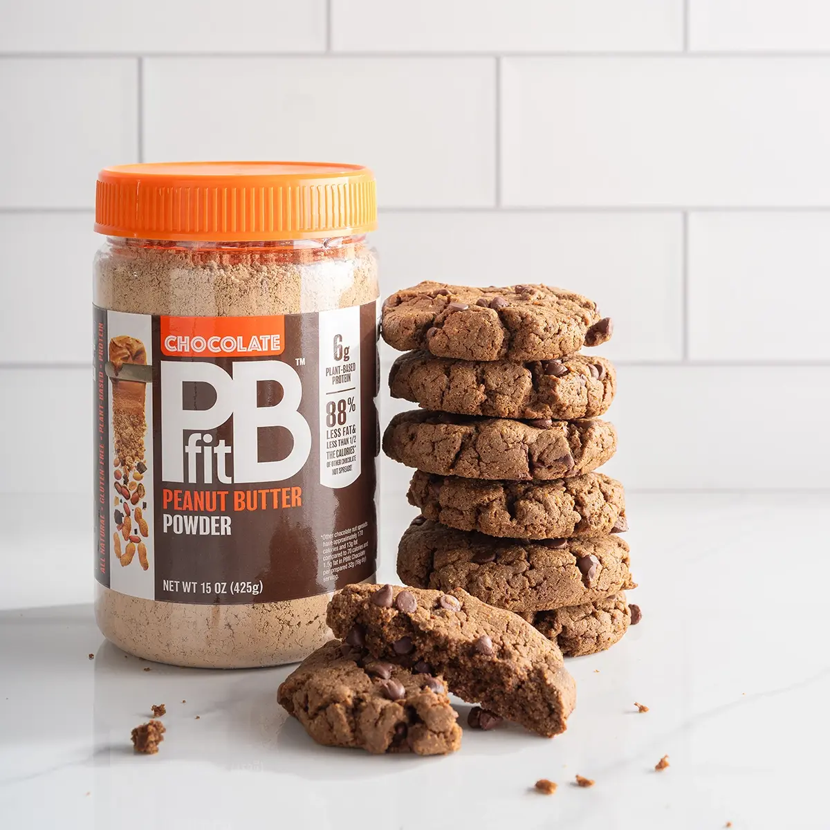 Chocolate Peanut Butter Protein Cookies