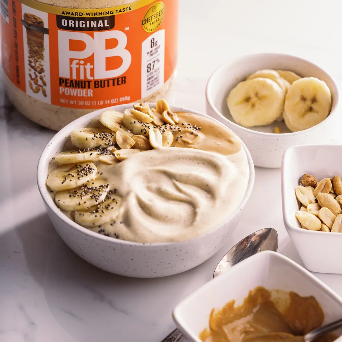 Peanut Butter Smoothie Bowl